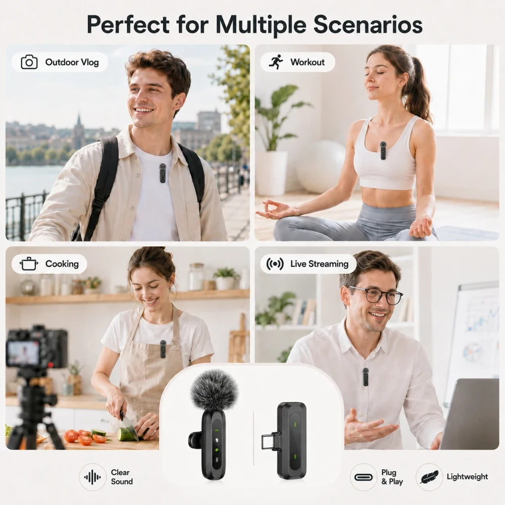Wireless Lavalier Microphone
