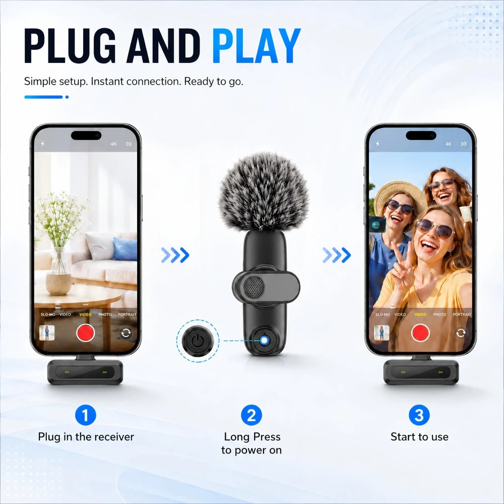 Wireless Lavalier Microphone